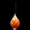 Orange flame lamp
