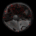 Fleur en verre Noir et Rouge - FC41