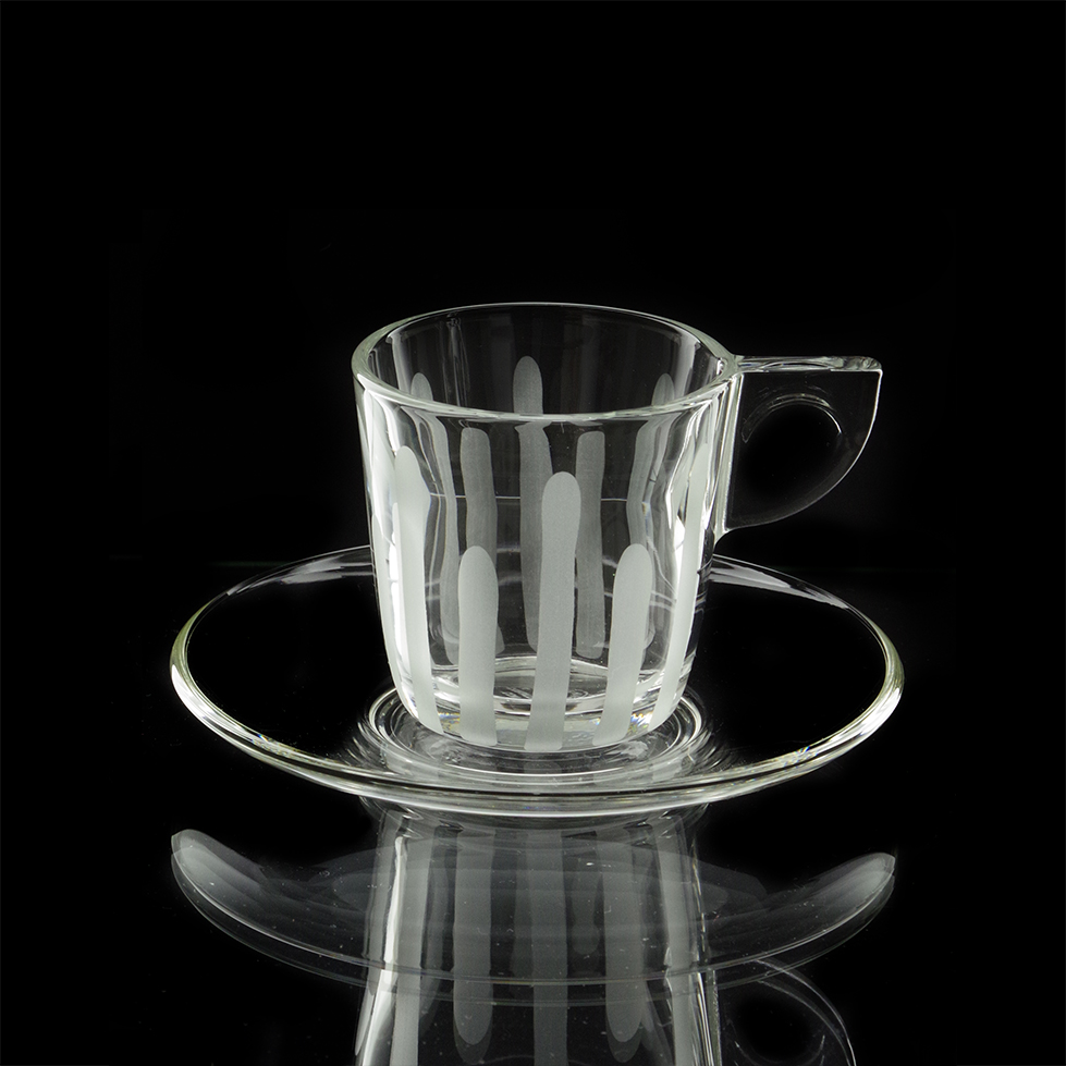 Tasses à café x6 – La Cristallerie
