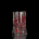 Red and white baby vase