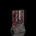Red black and white baby vase