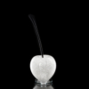 Lampe cerise blanche