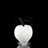 Lampe pomme blanche
